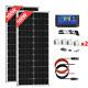 100w 200w 300w Mono Solar Panel Kit Off Grid For Caravan Power Rv Home Boat