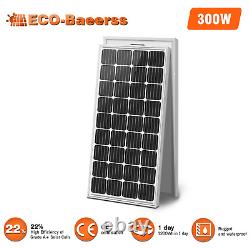 100W 200W 300Watt Solar Panel System 12V Mono Off Grid RV Caravan Boat PV Power