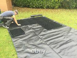 10x6 GARDEN SHED BASE KIT 3X2M SUITS 10X7 FT GREENHOUSE BASE GRID PAVING SLAB nw