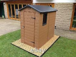 10x8 Feet/foot Outdoor Garden Building Base Shed Greenhouse Eco-friendly Plastic