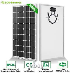 12V 300W Solar Panel PV Mono for Off Grid Power RV Caravans Boat Battery Home