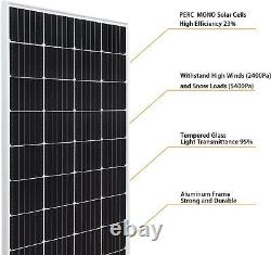 12V 300W Solar Panel PV Mono for Off Grid Power RV Caravans Boat Battery Home