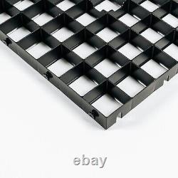 12 x Shed Base Eco Plastic Grids complete with Geotextile to suit 6' x 4' Shed