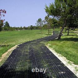 1sqm EcoGrid E40 Black Plastic Porous Paving Ground Reinforcement Grid