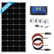 200w Monocrystalline Solar Panel Kit 12v Off Grid Rv Power Caravan Charger Boat