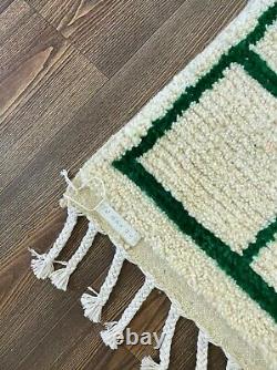 2x8 Feet Long Narrow Hallway Carpet Runner Rug, Moroccan Grid Floor Carpet Rug