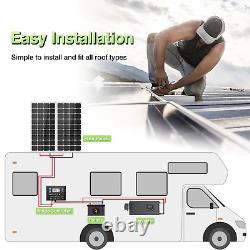 300W Mono Solar Panel 12V Caravan RV Off Gird Battery Charging Power Watt Boat