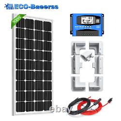 300W Solar Panel kit 12V 100W 200W Watt Mono Off Grid RV Caravan Boat PV Power
