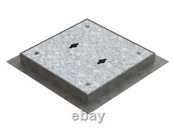 300 x 300mm opening Solid Top Manhole Cover 5 Tonne Loading