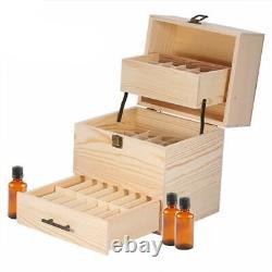 59 Grids Aromatherapy Essential Oil Storage Box Case Carrier Case Roller Bottles
