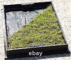 600 x 450 x 100mm GrassTop Recessed Block Pavior Manhole Cover CD 790R/100 Alt