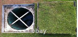 600 x 450 x 80mm Ecogrid Recessed Manhole Cover for Gravel 790R/80-EG