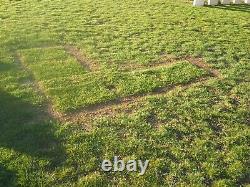 600 x 450 x 80mm Grass Garden Manhole Cover GrassTop Artificial Turf Tray
