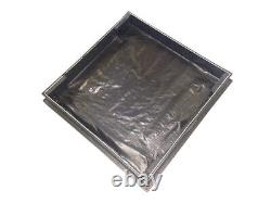 600 x 600 x 80mm GrassTop Recessed Drain Cover for Grass / Turf Filling
