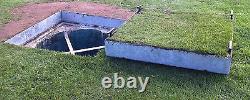 900 x 600 x 100mm Grass Recessed Manhole Cover & Frame for Natural Draining
