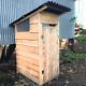 Budget Compost Toilet Waterless Off Grid Eco Friendly Wooden Outdoor Cubicle