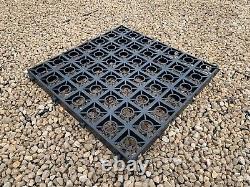 DRIVEWAY GRIDS PACK OF 16 INTERLOCKING GRAVEL GRIDS OR GRASS DRAINAGE PAVING nw