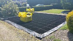DRIVEWAY GRIDS PACK OF 16 INTERLOCKING GRAVEL GRIDS OR GRASS DRAINAGE PAVING nw