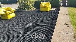 DRIVEWAY GRIDS PACK OF 20 INTERLOCKING GRAVEL GRIDS OR GRASS DRAINAGE PAVING nw