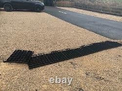 DRIVEWAY GRIDS PACK OF 20 INTERLOCKING GRAVEL GRIDS OR GRASS DRAINAGE PAVING nw