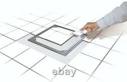 Decorative Aluminium ManHole Access Cover Double Sealed - 450 x 450 x 48mm