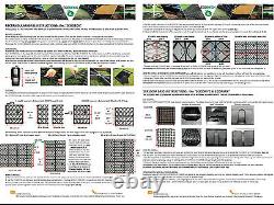 Driveway Grids Pack Of 20 Gravel Grids Or Grass Drive Protection Drainage Paving
