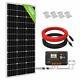 Eco-worthy 100 Watt 12v Solar Panels Kit + 20a Charge Controller For Off-grid 12