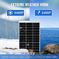 ECO-WORTHY 120W Solar Panel Kit Off-Grid System 120W 12V Monocrystalline Solar