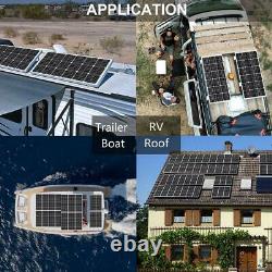 ECO-WORTHY 120Walts Solar Panel with Aluminimum Frame, High Efficiency Off Grid