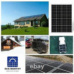 ECO-WORTHY 120Walts Solar Panel with Aluminimum Frame, High Efficiency Off Grid