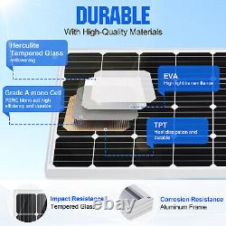 ECO-WORTHY 12V 170W Solar Panel Mono for Off Grid Kit RV Boat Caravan Camper