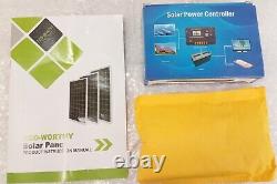ECO-WORTHY 150W Solar Panel Kit Off-Grid System 12V Monocrystalline Solar Panel