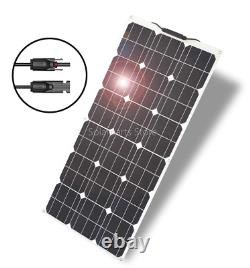 Eco 100w off Grid Solar Panel Kit 20a Charger Regulator for 12v Battery Power