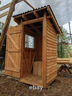 Eco Compost Toilet Handmade Timber Framed Flat Pack Eco, Off Grid, Waterless