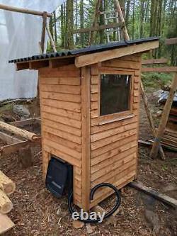 Eco Compost Toilet Handmade Timber Framed Flat Pack Eco, Off Grid, Waterless