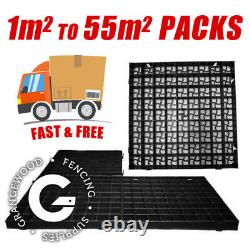 Eco Plastic Grass & Gravel Reinforcement Grids ideal for Lawns & Driveways