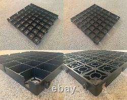 Eco Shed Base Kit, Greenhouse Base Grid, Heavy Duty 500mm x 500mm x 40mm Grids