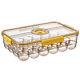 Egg Case Eco-friendly Healthy 18/24 Grids Egg Box Transparent Food Storage