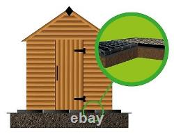 GARDEN SHED ECO BASE 6x5ft GRIDS 5x6 ft BUILDING GREENHOUSE BASE PATHS & DRIVES