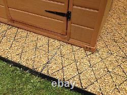GRID ECO KIT PERMEABLE PLASTIC BASE + HD MEMBRANE GRASS & GRAVEL PAVING MAT em
