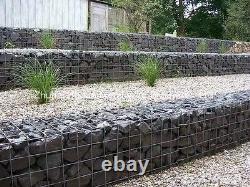 Gabion Basket 1 x 1 x 1m Pack of 10 Erosion Control, Retaining Wall, Gardens