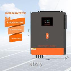 High-Efficiency Solar Inverter 8.2KW /10.2KW Grid-Tied, Off-Grid, Eco-friendly