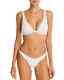 Nwt L Space Cream Eco Chic Off The Grid Nina Swimsuit Bikini D / Medium Yau2322