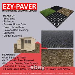 Plastic Gravel Grid for Shed Bases, Drive Ways and Paths Made In England
