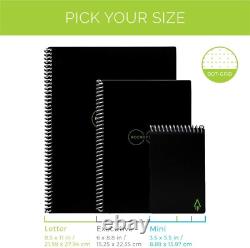Rocketbook Smart Reusable Dot-Grid Eco-Friendly Notebook with 1 Pilot Frixion