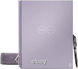 Rocketbook Smart Reusable Notebook Dot-Grid Eco-Friendly Notebook (8.5 x 11)