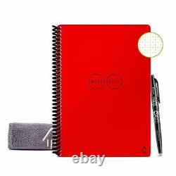 Rocketbook Smart Reusable Notebook Dot-Grid Eco-Friendly notebook with 1