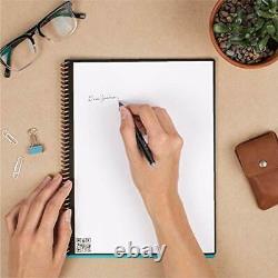 Rocketbook Smart Reusable Notebook Dotted Grid Eco-Friendly Notebook with 1
