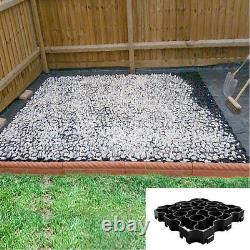 SHED BASE KIT ECO Plastic Paver 36 Grids & WEED FABRIC Greenhouse Cabin 6' x 6