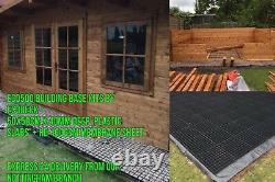 Shed Base Grids & Membrane Kit Garden Building Base Greenhouse Base Gravel Mats